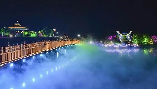 文旅夜游亮化怎么亮
